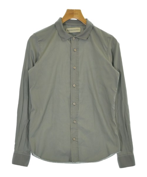 HAUTE(オート)カジュアルシャツ グレー サイズ:46(M位)/2200671223304