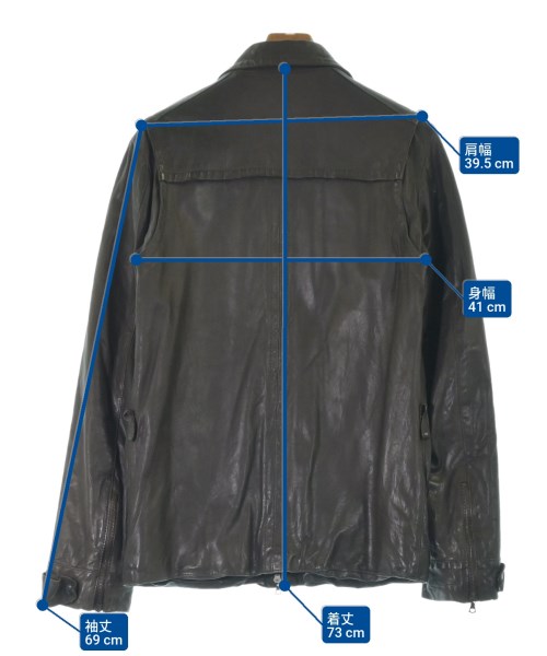 HAUTE（オート）その他 茶 サイズ:44(S位) メンズ/2200665893216