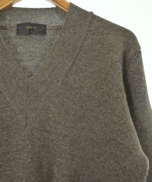 HAUTE（オート）ニット・セーター 茶 サイズ:M メンズ/2200665893568