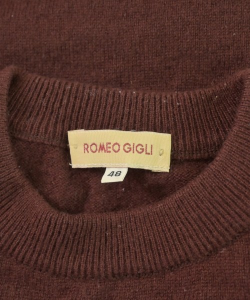 ROMEO GIGLI（ロメオジリ）ニット・セーター 赤 サイズ:48(L位) メンズ/2200723373070