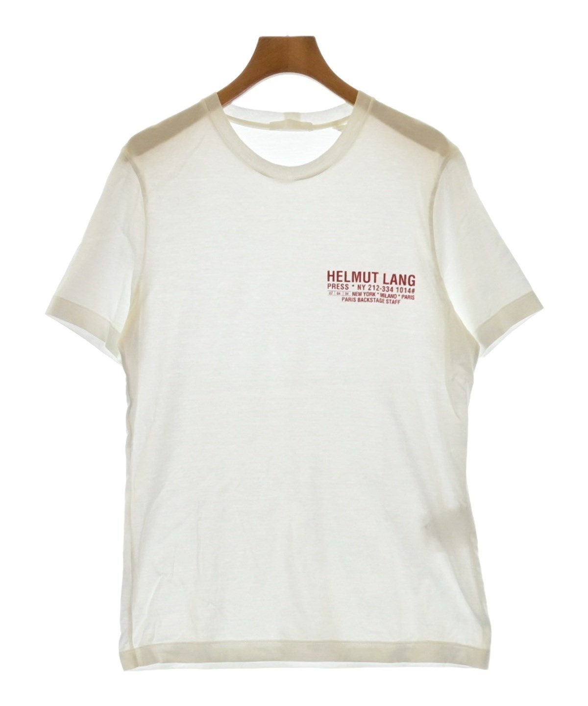 HELMUT LANG（ヘルムートラング）Tシャツ・カットソー 白 サイズ