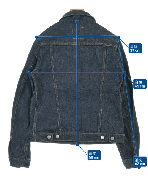 HELMUT LANG（ヘルムートラング）デニムジャケット 紺 サイズ:40(M位) レディース/2200638232042