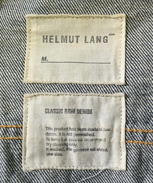 HELMUT LANG（ヘルムートラング）デニムジャケット 紺 サイズ:46(M位) メンズ/2200640486051