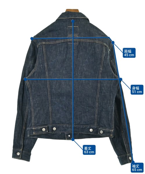 HELMUT LANG（ヘルムートラング）デニムジャケット 紺 サイズ:46(M位) メンズ/2200640486051