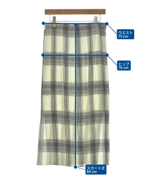 HELMUT LANG（ヘルムートラング）ロング・マキシ丈スカート 白 サイズ:M レディース/2200611971029