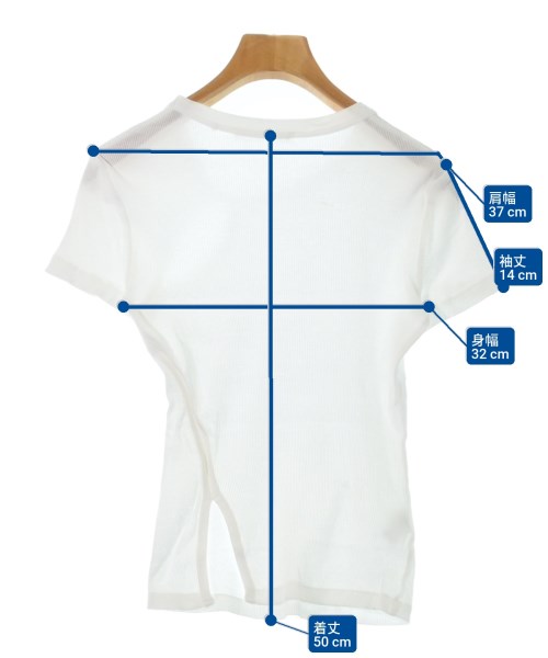 HELMUT LANG（ヘルムートラング）Tシャツ・カットソー 白 サイズ:XS レディース/2200613213028