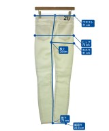 HELMUT LANG（ヘルムートラング）デニムパンツ 白 サイズ:26(M位) レディース/2200624475040