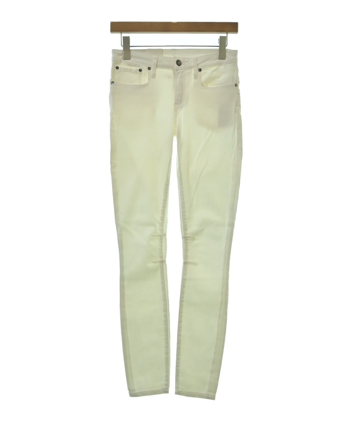 ヘルムートラング　Helmut Lang 白　ホワイト　パンツ　29 HELMUT LANG（ヘルムートラング）デニムパンツ 白 サイズ:26(M位
