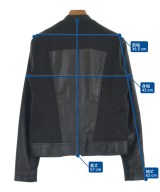 HELMUT LANG（ヘルムートラング）ライダース 黒 サイズ:P(XS位) レディース/2200625127030
