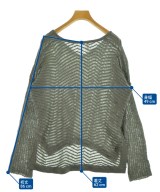 HELMUT LANG（ヘルムートラング）ニット・セーター グレー サイズ:M レディース/2200627702013