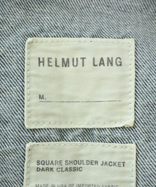 HELMUT LANG（ヘルムートラング）デニムジャケット 青 サイズ:S レディース/2200630596043