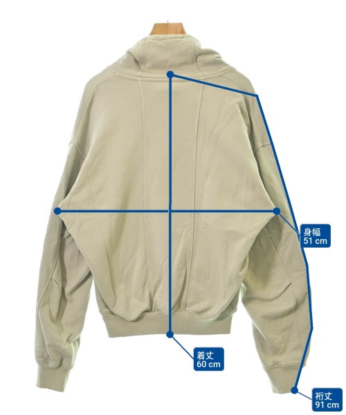 HELMUT LANG（ヘルムートラング）スウェット ベージュ サイズ:XXS レディース/2200632644087