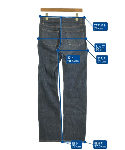 HELMUT LANG（ヘルムートラング）デニムパンツ 紺 サイズ:29(S位) メンズ/2200602726072