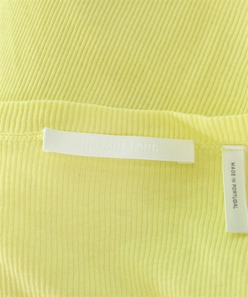 HELMUT LANG（ヘルムートラング）タンクトップ 黄 サイズ:XS レディース/2200608766089