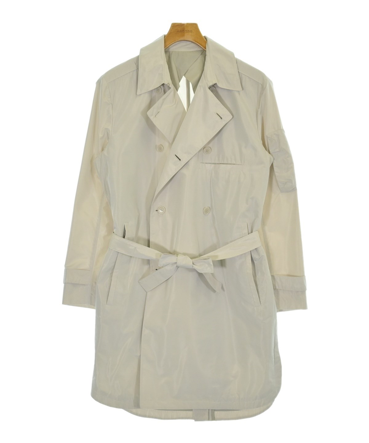 HELMUT LANG（ヘルムートラング）トレンチコート 白 サイズ:S メンズ