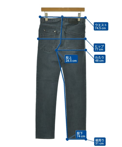 HELMUT LANG（ヘルムートラング）デニムパンツ 青 サイズ:28(S位) メンズ/2200672652011