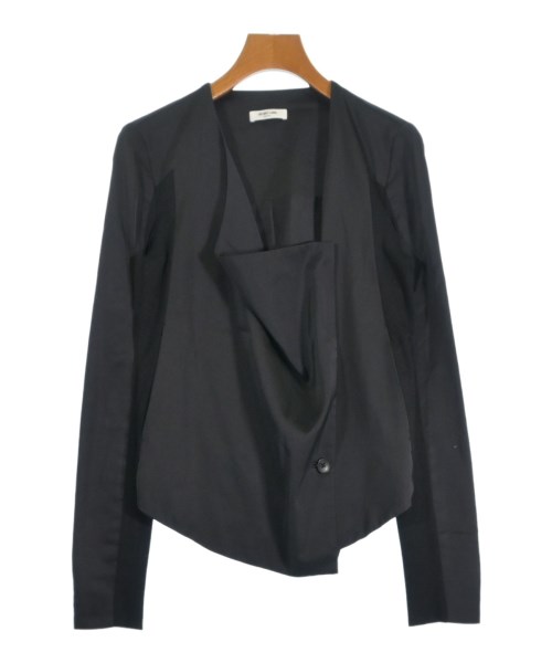 HELMUT LANG(ヘルムートラング)ノーカラージャケット 黒 サイズ:0(XS位)/2200664507046