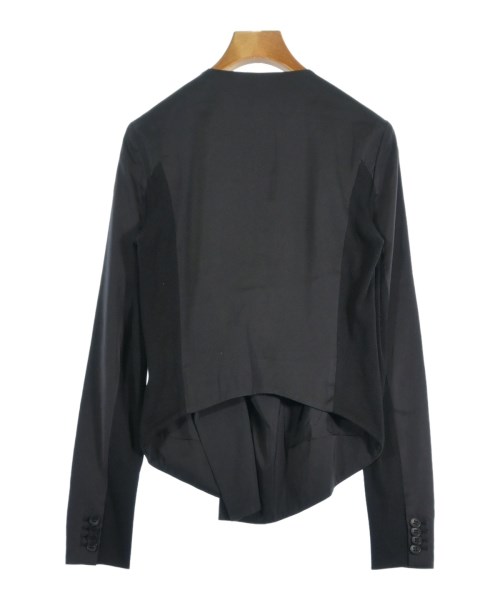 HELMUT LANG（ヘルムートラング）ノーカラージャケット 黒 サイズ:0(XS位) レディース/2200664507046