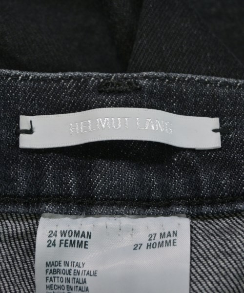 HELMUT LANG（ヘルムートラング）デニムパンツ 黒 サイズ:24(S位) レディース/2200674642041