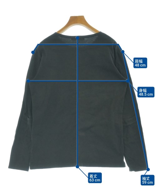 HELMUT LANG（ヘルムートラング）Tシャツ・カットソー 黒 サイズ:XS メンズ/2200672162169