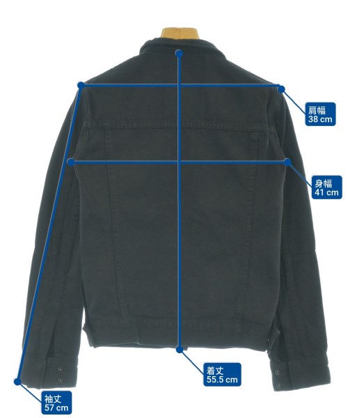 HELMUT LANG（ヘルムートラング）デニムジャケット 黒 サイズ:XS レディース/2200676518023