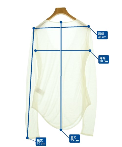HELMUT LANG（ヘルムートラング）Tシャツ・カットソー 白 サイズ:S レディース/2200673512031