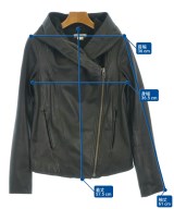 HELMUT LANG（ヘルムートラング）ライダース 黒 サイズ:P(XS位) レディース/2200673148025