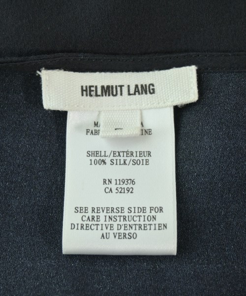 HELMUT LANG（ヘルムートラング）ブラウス 黒 サイズ:P(XS位) レディース/2200680475169