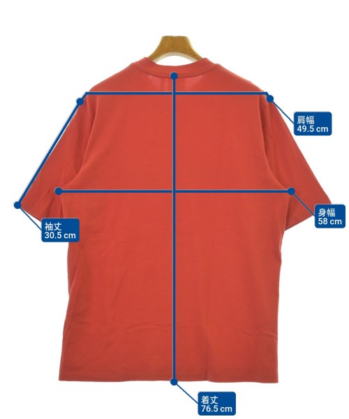 HELMUT LANG（ヘルムートラング）Tシャツ・カットソー 赤 サイズ:M/L メンズ/2200680573025