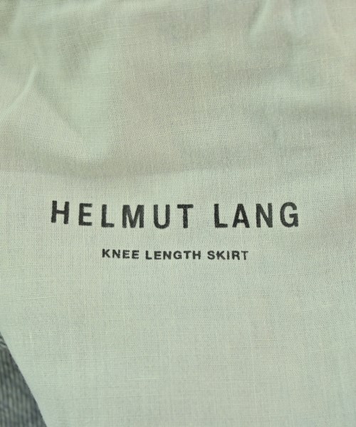 HELMUT LANG（ヘルムートラング）ひざ丈スカート 青 サイズ:27(M位) レディース/2200681176102