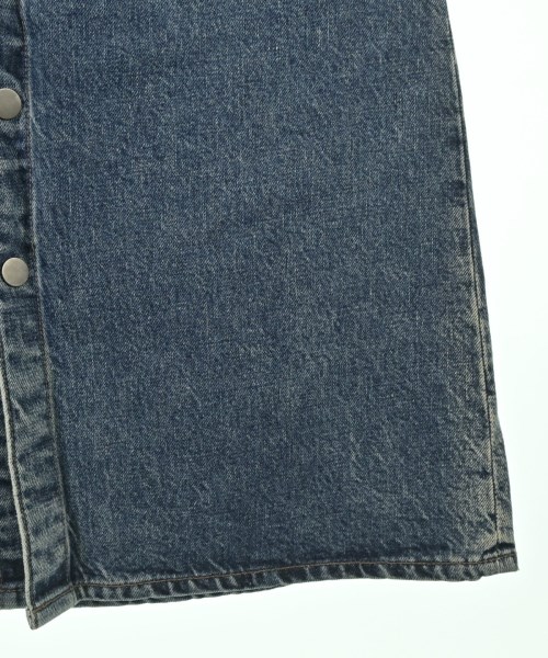 HELMUT LANG（ヘルムートラング）ひざ丈スカート 青 サイズ:27(M位) レディース/2200681176102