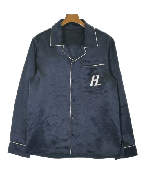 HELMUT LANG(ヘルムートラング)カジュアルシャツ 紺 サイズ:M/2200692691045