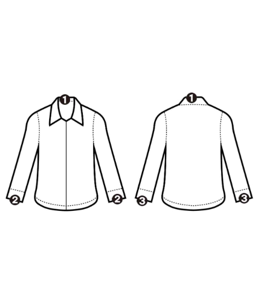 HELMUT LANG（ヘルムートラング）カジュアルシャツ 白 サイズ:S レディース/2200690636093