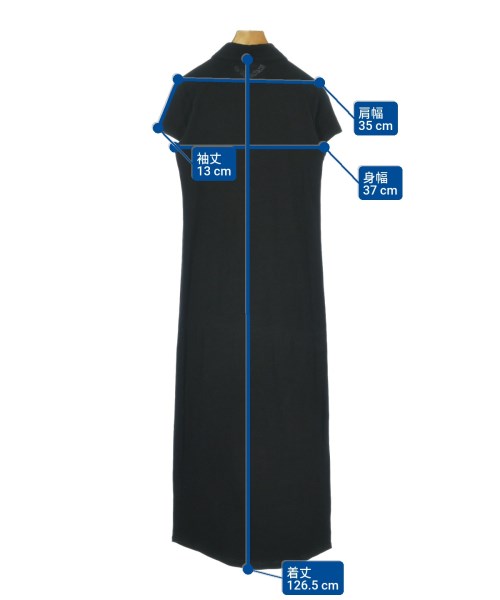 HELMUT LANG（ヘルムートラング）ワンピース 黒 サイズ:M レディース/2200690636154