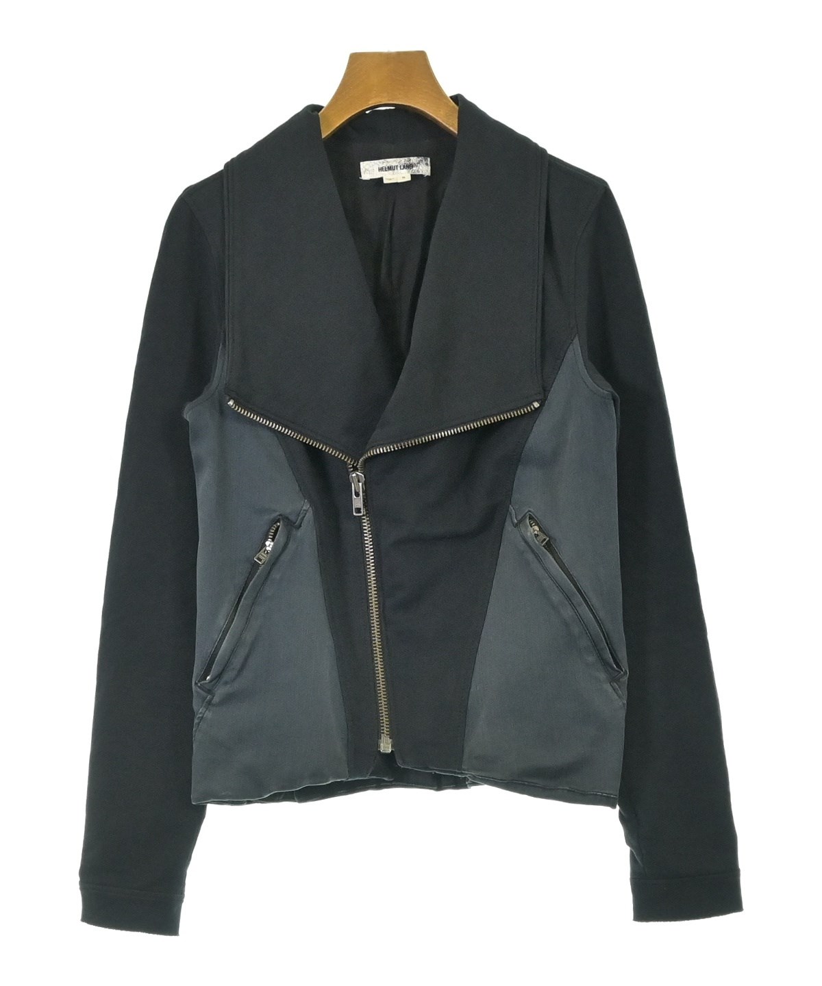 HELMUT LANG（ヘルムートラング）ライダース グレー サイズ:S 