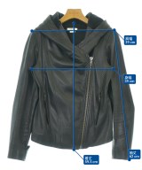 HELMUT LANG（ヘルムートラング）ライダース 黒 サイズ:S レディース/2200697801050