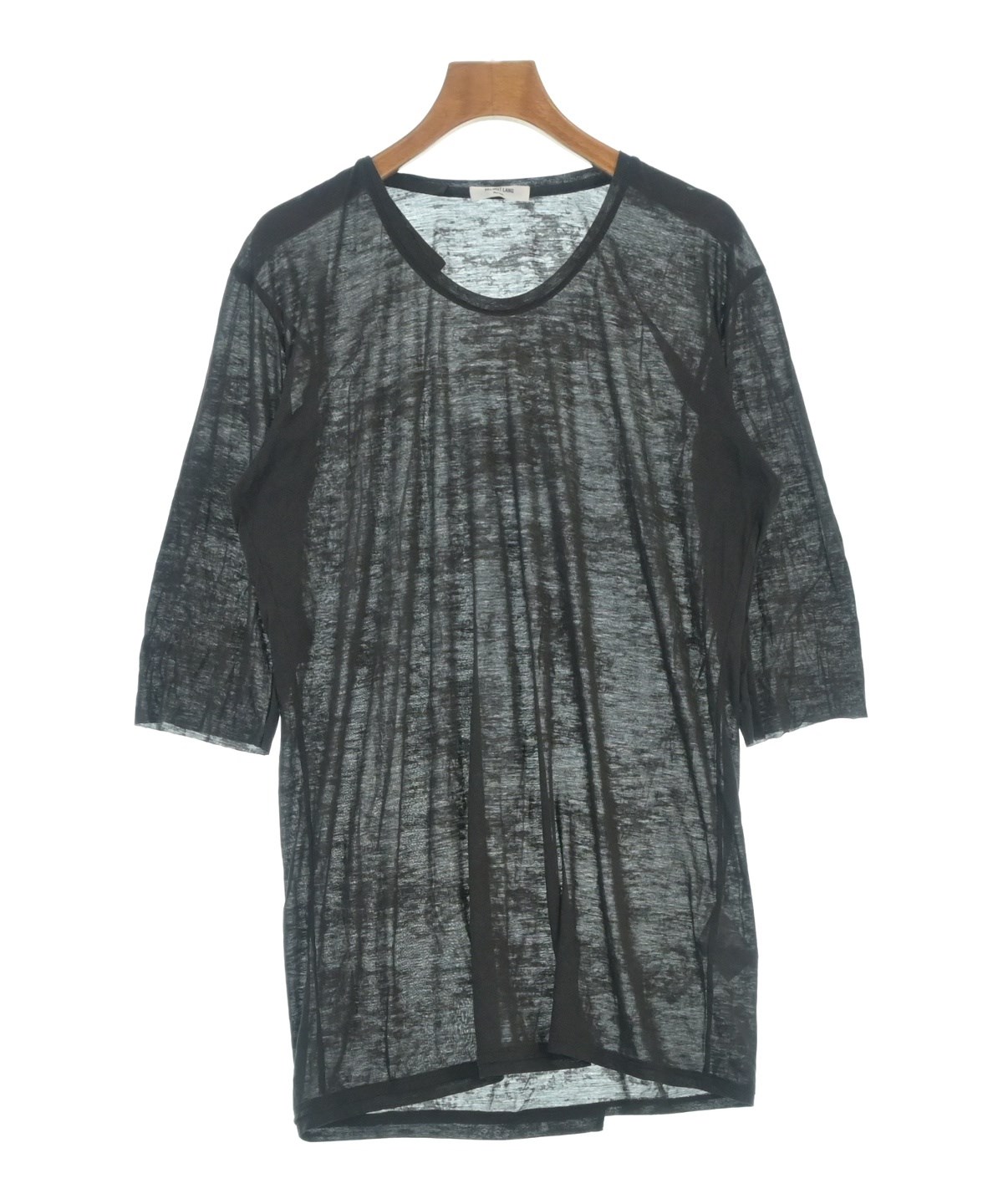ヘルムートラング長袖 Tシャツ サイズXS イタリア製 HELMUT LANG（ヘルムートラング）Tシャツ・カットソー グレー サイズ