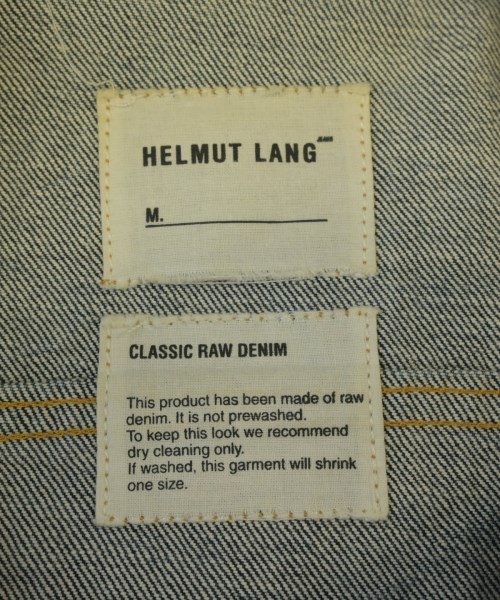 HELMUT LANG（ヘルムートラング）デニムジャケット 紺 サイズ:38(S位) レディース/2200695294144