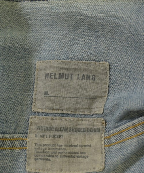 HELMUT LANG（ヘルムートラング）デニムジャケット 青 サイズ:46(M位) メンズ/2200697686022