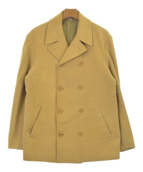 HELMUT LANG(ヘルムートラング)ピーコート ベージュ サイズ:50(XL位)/2200702010040