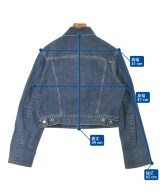 HELMUT LANG（ヘルムートラング）デニムジャケット 青 サイズ:L レディース/2200655287025