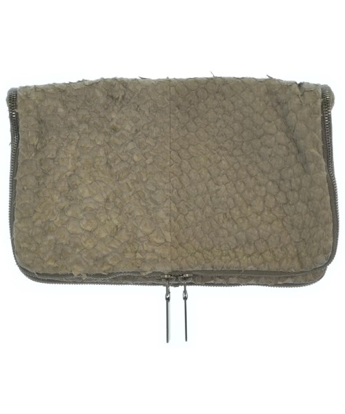 HELMUT LANG(ヘルムートラング)クラッチバッグ グレー サイズ:-/2200655542063