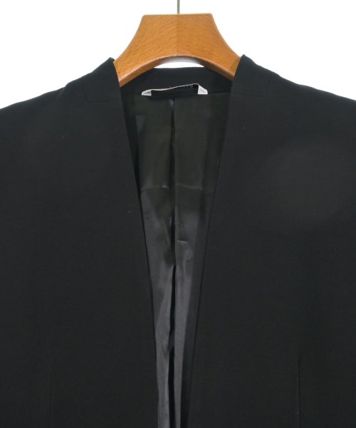 HELMUT LANG（ヘルムートラング）ノーカラージャケット 黒 サイズ:0(XS位) レディース/2200658147012