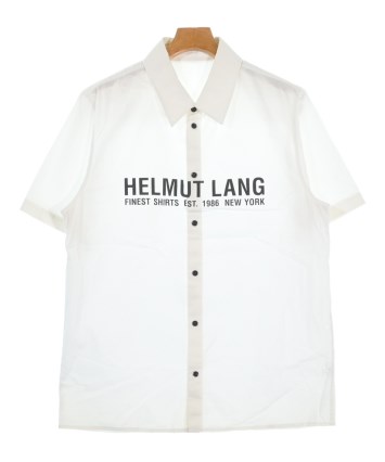 HELMUT LANG（ヘルムートラング）カジュアルシャツ 白 サイズ:L メンズ