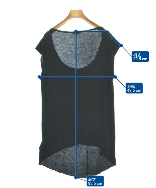 HELMUT LANG（ヘルムートラング）ノースリーブ 黒 サイズ:S レディース/2200708175033