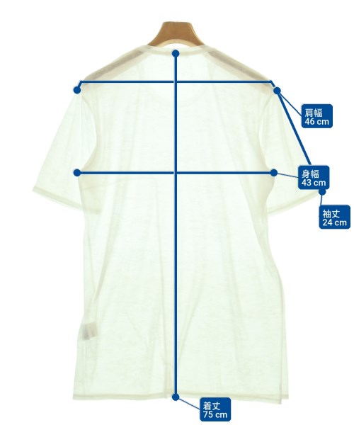 HELMUT LANG（ヘルムートラング）Tシャツ・カットソー 白 サイズ:S メンズ/2200710944047