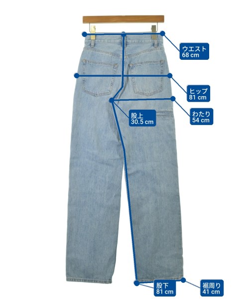 HELMUT LANG（ヘルムートラング）デニムパンツ 青 サイズ:24(S位) レディース/2200712129091