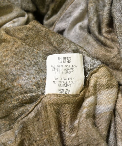 HELMUT LANG（ヘルムートラング）ノースリーブ カーキ サイズ:S レディース/2200715607053
