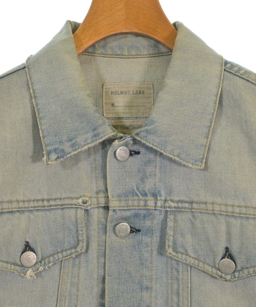 HELMUT LANG（ヘルムートラング）デニムジャケット 青 サイズ:46(XL位) レディース/2200717022014