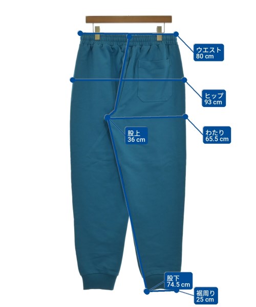 HELMUT LANG（ヘルムートラング）スウェットパンツ 青 サイズ:L メンズ/2200714805047